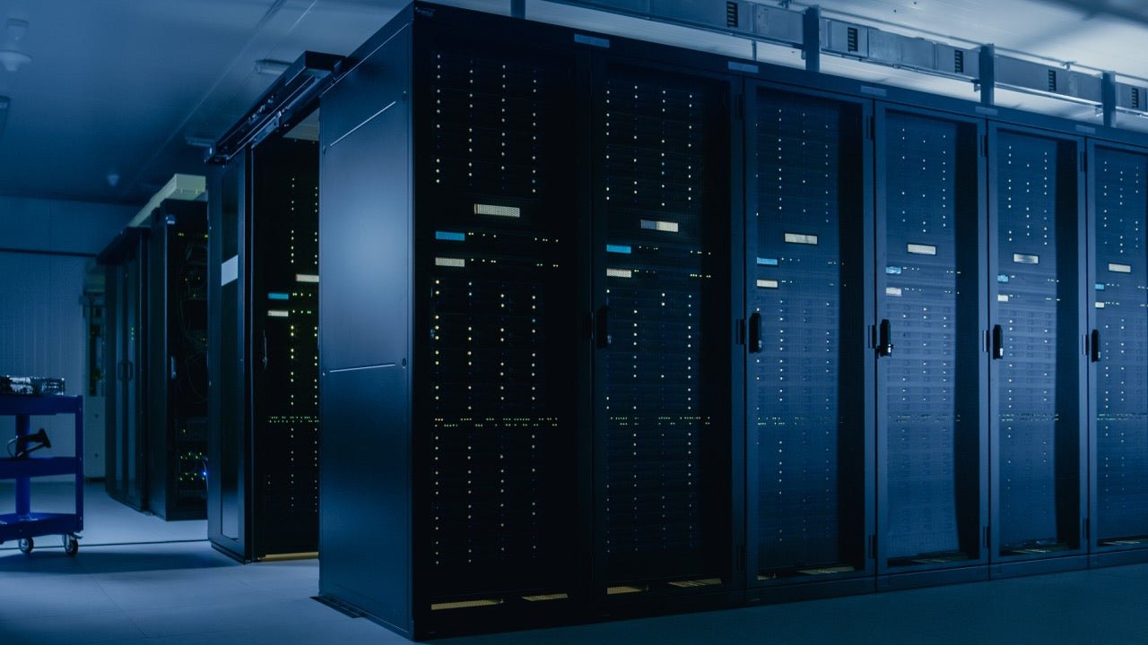 Backup Storage Serverschrank für Cybersicherheit