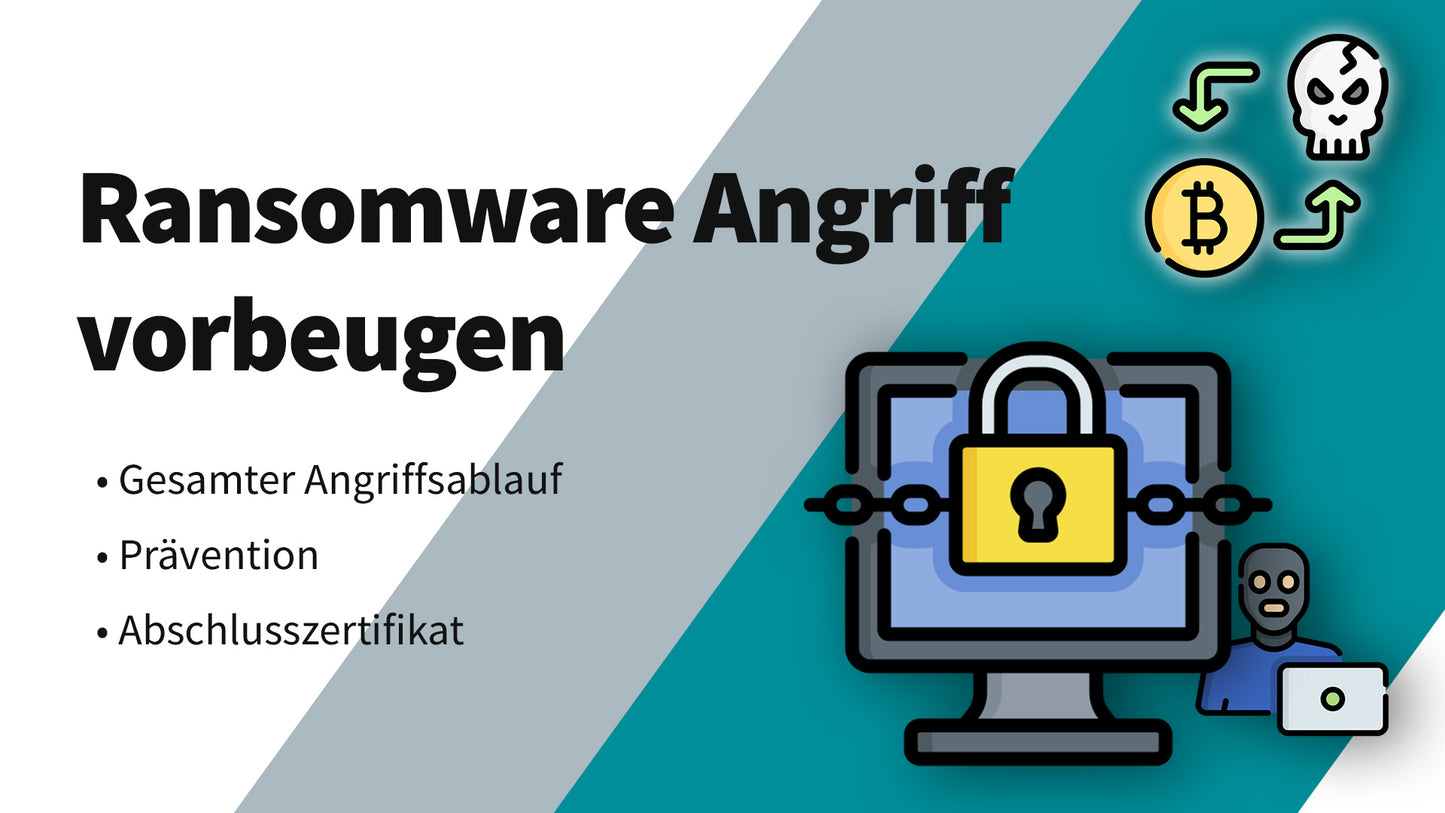Videokurs: Ransomware Angriff vorbeugen